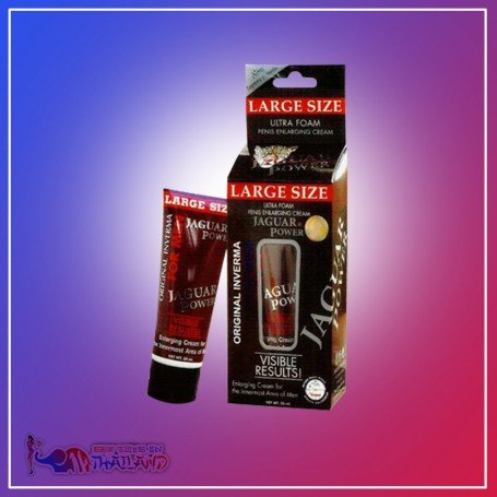 Jaguar Power Ultra Foam Penis Enlargement Cream 50ml PEC-001