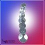 Ultra Beaded Crystal Glass dildo GD-008