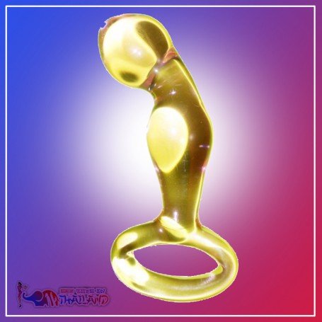 Jaguar Golden Glass Dildo GD-009