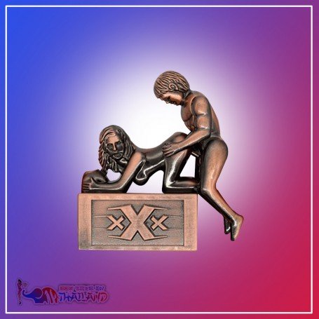 Sexy Windproof Metal Gas XXX Cigarette Lighter AG-006