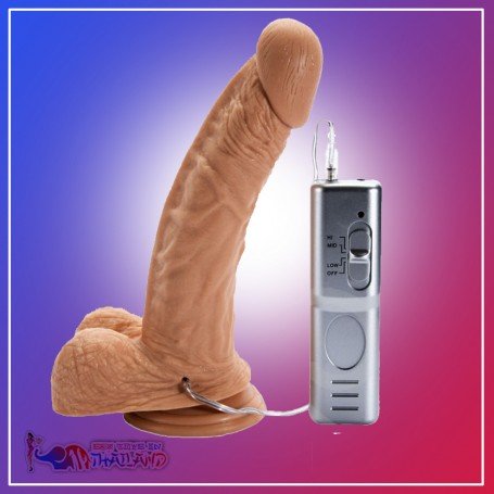 Realistic Vibrator with Suction Cup 7 Inch RSV-076