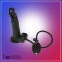 Ultimate Inflatable Realistic Non Vibrator in Black RSNV-011
