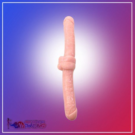 Realistic Double Dong Penis Shaped End Realistic Non Vibrator RSNV-015