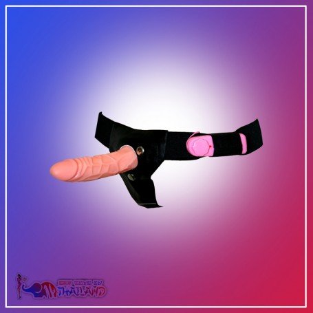 LeLuv 7.5” Vibrating & Rotating Female Lesbian Strap On SO-011