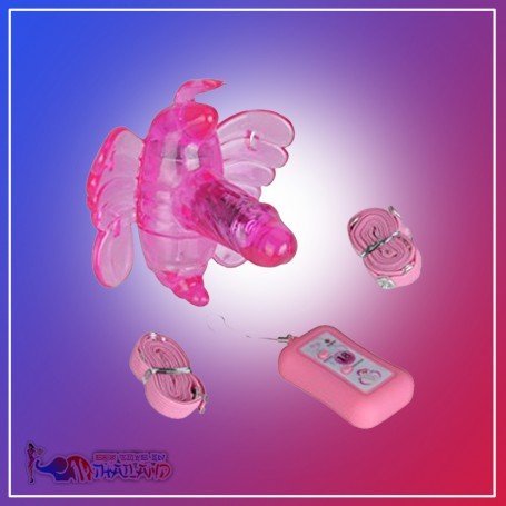 Butterfly Remote Control Strap On Vibrator SO-009