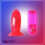 Crystal Anal Butt Plug Vibrating AD-013