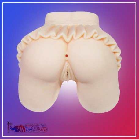 Silicone Mini Skirt Ass & Vagina Masturbator V2 BAV-019