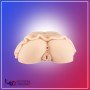 Artificial Silicone Mini skirt Ass & Vagina Masturbator BAV-018