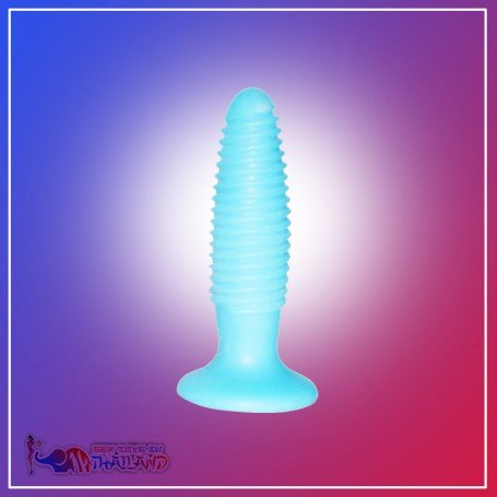 Ribbed Fat Anal Dildo AD-010