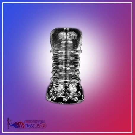 Transparent Male Masturbator For Men Penis Trainer Time Delayed Soft Vagina V4 MMT-031