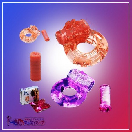 Cock Ring Vibrator 2pcs CR-001